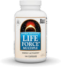 Source Naturals Life Force Multiple Energy Activator* Iron Free Daily Multivitamin High Potency Essential Vitamins Minerals Antioxidants &amp Nutrients - 180 Capsules