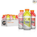 Gatorlyte Zero Rehydration Electrolyte Drink 3 Flavor Variety Pack Specialized Blend of 5 Electrolytes Zero Sugar No Artificial Sweeteners or Artificial Flavors 20 fl oz Bottles (12 Pack)