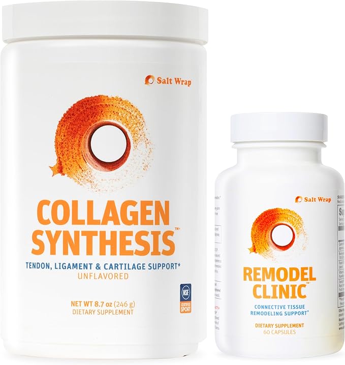 SaltWrap Joint Repair Bundle (Collagen Synthesis + Remodel Clinic)