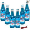 Frostie Blue Cream Soda | One of Frostie’s Popular Soda Flavors | Real Cane Sugar | Caffeine Free | 12 oz Glass Bottles with Crazy Soda Pop Bottle Opener (6 Pack)