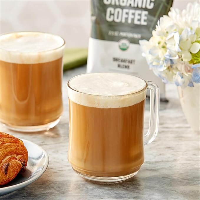 Crown Beverages Organic Breakfast Blend Coffee Packet 2.5 oz. - 24/Pieces WS-110COBFASTPK-NF