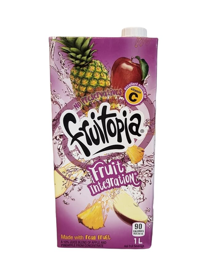 Fruitopia Fruit Integration Juice 1L Each (10 Pack of 1L Each 1.00)
