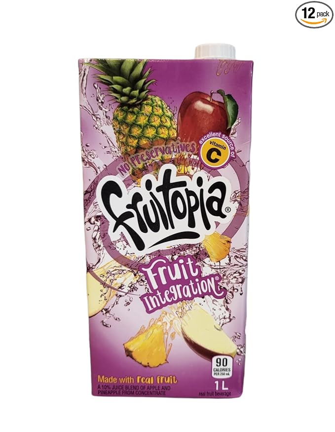 Fruitopia Fruit Integration Juice 1L Each (12 Pack of 1L Each 1.00)