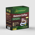 Slimessia Balance Coffee Medium Roast Instant Coffee with Botanicals 20 Single Sticks 7 oz