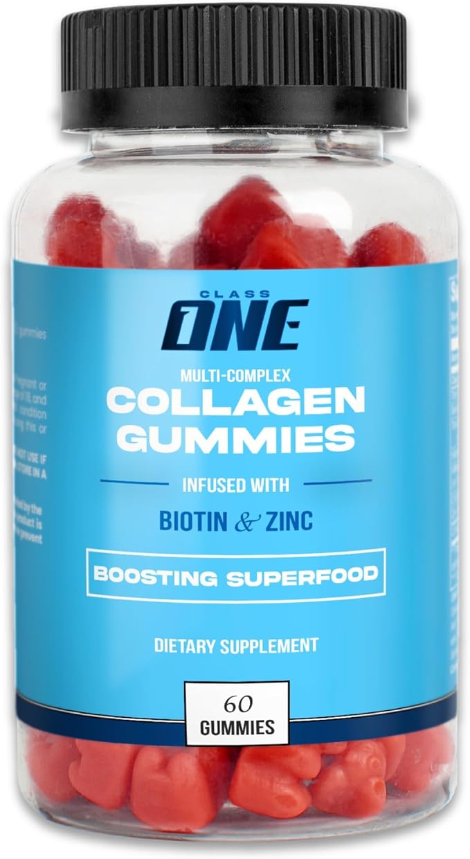 Collagen Gummies – Premium Skin Hair &amp Nail Support – Hydrolyzed Collagen Peptides with Vitamin C &amp Biotin for Youthful Skin Strong Nails &amp Healthy Hair – Anti-Aging Supplement