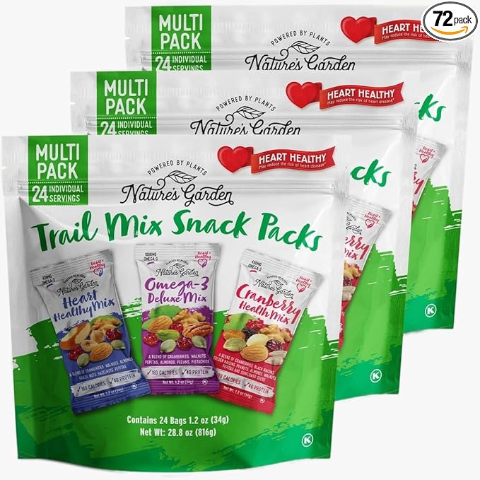 Nature's Garden Healthy Trail Mix Snack 28.8 oz (Pack of 3)
