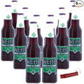 Nehi Grape Soda | Real Cane Sugar | Caffeine Free | Throwback Retro Bottle | 12 oz Glass Bottles with Crazy Soda Pop Bottle Opener (12 Pack)
