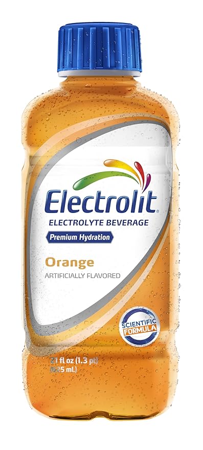 Electrolit Electrolyte Beverage Orange 21 Fl Oz bottle (Pack of 12)