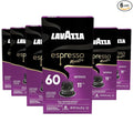 Lavazza Espresso Maestro Intenso Aluminum Capsules Compatible with Nespresso* Original Machines Medium-Dark Espresso Roast Arabica and Robusta (60 Capsules)