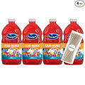 Ocean Spray Cran Mango Fruit Juice Drink 64 fl oz Plastic Bottle 4 Pack + 15 Sugarcane Disposable Straws by KOOL8SHOP Infinite Deals