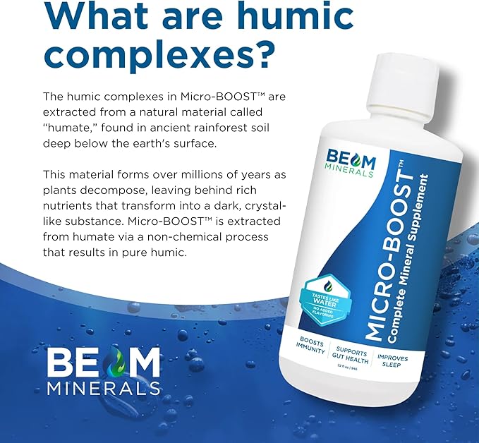 BEAM Minerals Micro-Boost | Complete Mineral Supplement | All The Minerals Without All The Pills | 32 fl Oz