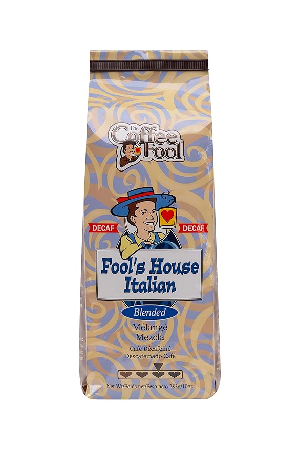 Coffee Fool's Decaf House Italian (Perk)