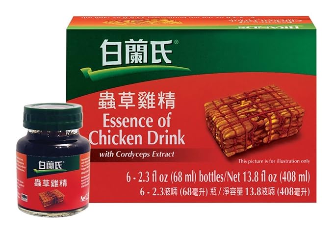 BRAND'S Essence of Chicken Drink with Cordyceps Extract 13.8 Fluid Ounce