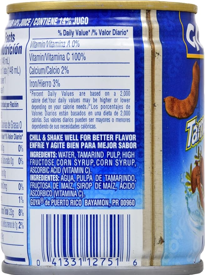Goya Foods Tamarind Nectar 5 Fl Oz (Pack of 48)