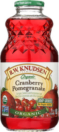 R.w. Knudsen R. w. Knudsen Organic Juice - Cranberry Pomegranate - Case of 6-32 Fl Oz