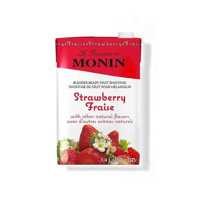 Monin Inc. Smoothie Mixes Monin Strawberry Fruit Smoothie Mix