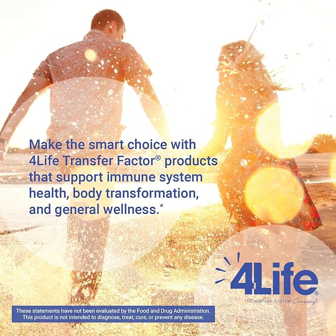 4Life Transfer Factor Classic -with Cow Colostrum for Enhanced Immune Response Recognition and Memory - for Ages 2 and Up - 90 Veggie Capsules