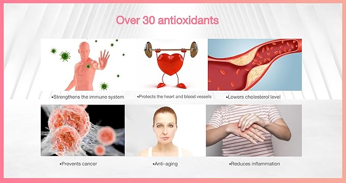 Generic BOOM COLLAGEN PLUS OVER 30 ANTIOXIDANTS- ANTI-AGING DRINK for BEAUTIFUL SKIN 14 SACHETS in BOX Pink/White
