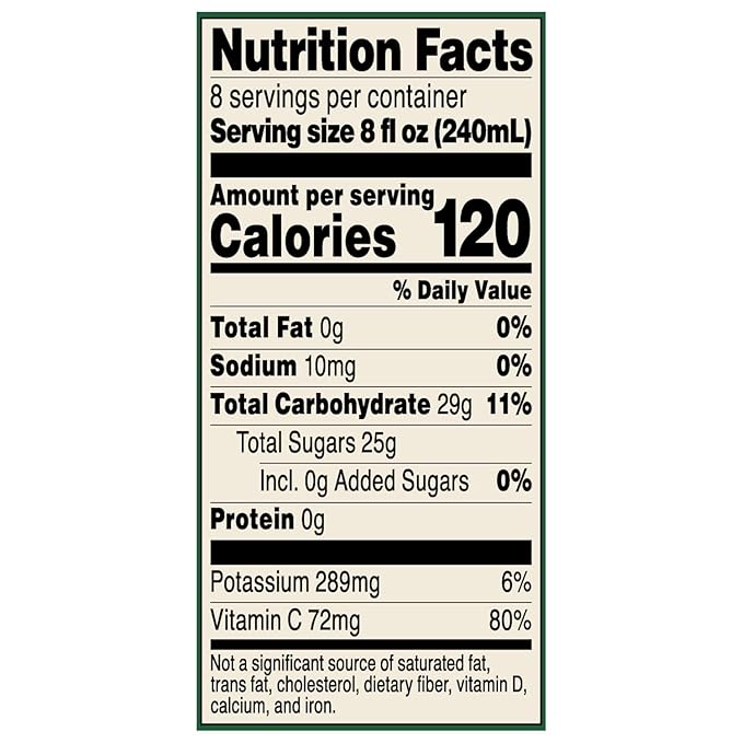 Tree Top Apple Cranberry Juice 64 Fl Oz (Pack of 8)