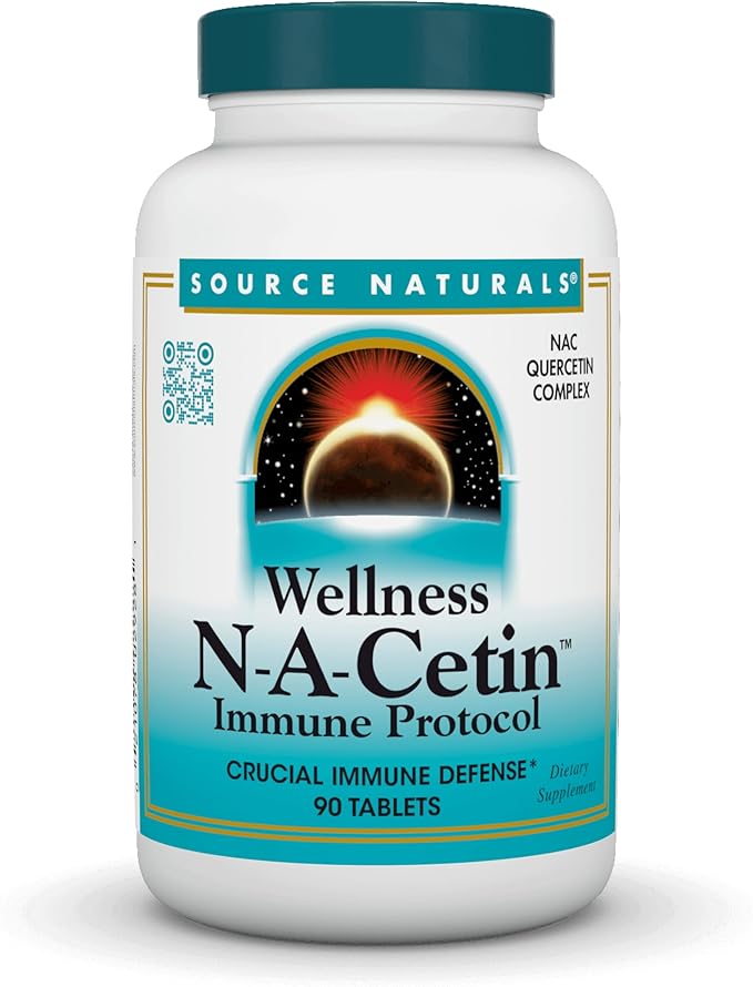 Source Naturals Wellness N-A-Cetin Immune Protocol Crucial Immune Defense* - 90 Tablets