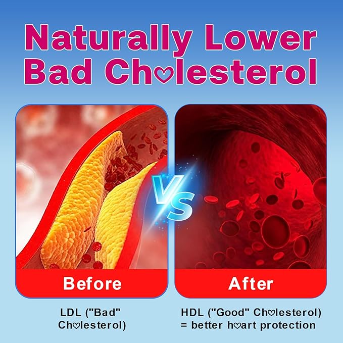 Cholesterol lowering Supplements Gummies Cholesterol Gummies with Plant Sterols &amp Stanols Red Yeast Rice Lower Cholesterol Naturally – Vegan Non-GMO Mixed Berry Flavor 90Ct
