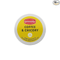 Community Coffee &amp Chicory 18 Count Coffee Pods Medium Roast Compatible with Keurig K-Cup Brewers