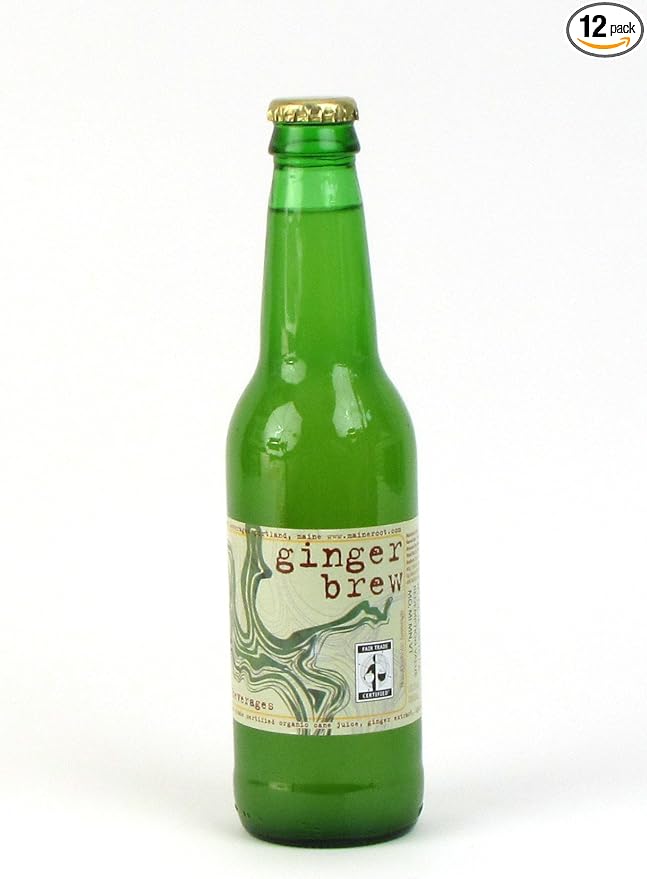 Maine Root Ginger Brew (12 bottles)