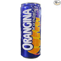 Orangina et sa Pulpe - French Imported Orange Pulp Soda Tall Cans (12 Pack Total of 138oz)