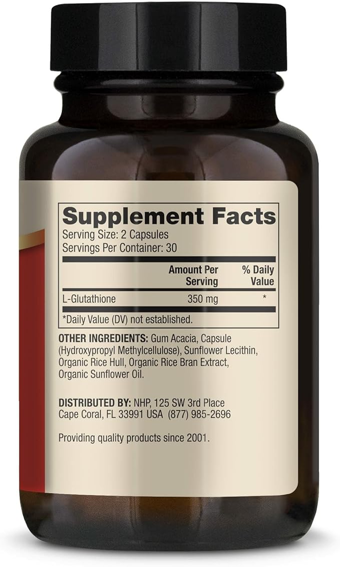 Dr. Mercola Liposomal Glutathione - 350 mg per Serving - Supports Energy Production - High Absorption - Non-GMO Gluten-Free &amp Soy-Free - 60 Capsules (30 Servings)