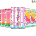 New Alanni Energy Drink Assorted 6 Pack – Cotton Candy Strawberry Sunrise Sherbet Swirl Flavors – Sweet Refreshing Powerful Energy Boost Drinks Zero Sugar Low-Calorie 12 fl oz Cans