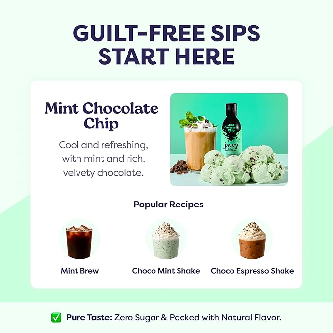 Coffee Concentrate - Limited Release Flavors - Cold Brew Coffee Perfect for Hot or Iced Instant Coffees Hot Drinks Cold Brew Concentrate 35 Servings - Mint Chocolate Chip