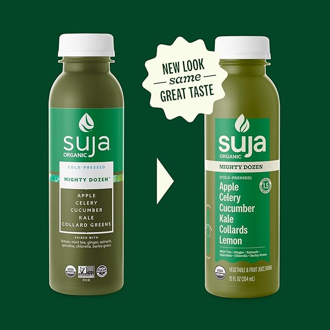 Suja Essentials Mighty Juice 12 Ounce - 6 per case.