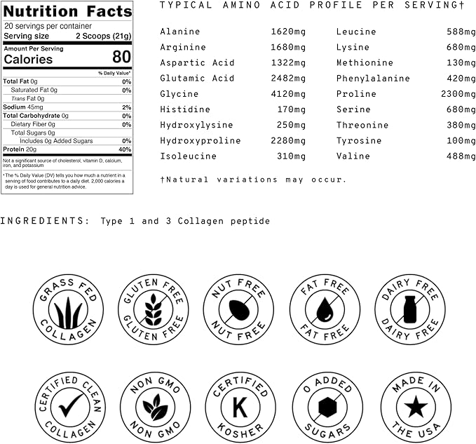 Meal Boosters Savory Protein Powder Supplement | 15–20g Complete Protein Meal Enhancer for Cooking &amp Prep | Collagen Peptides for Gut Joint &amp Support | Keto Friendly Gluten Free (Unflavored)