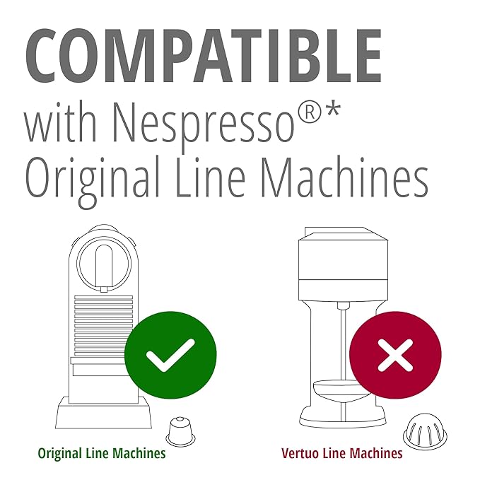 MidNite Monkey 120ct for Nespresso Original Machine Compatible Pods | Aluminum Coffee Capsules I Like Dharkan Espresso I Fully Nespresso Compatible