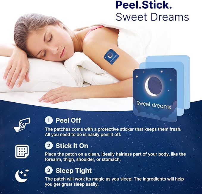 Wellamoon Ultimate Sleep Bundle – Lavender Pillow Spray &amp 3-Pack Extra Strength Sleep Patches (84 Patches Total) – Long-Lasting Nighttime Support with Melatonin &amp Valerian