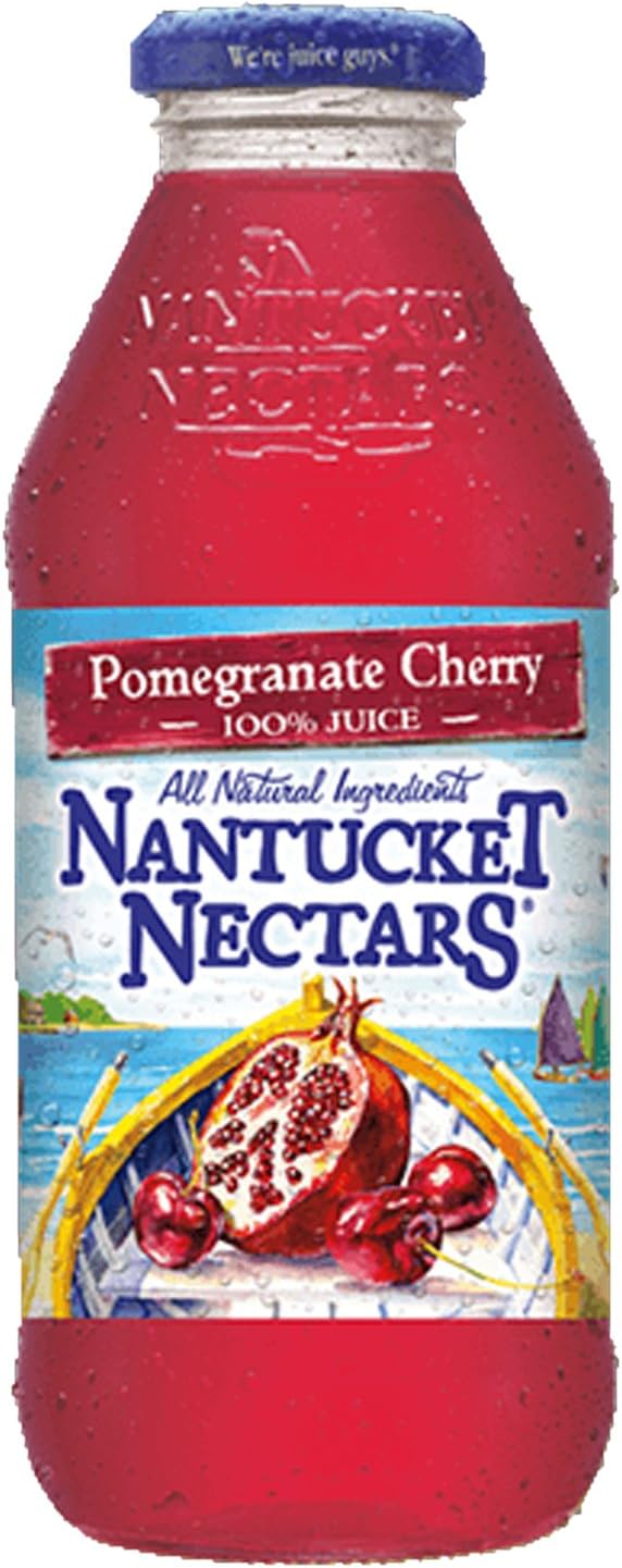 Nantucket Nectars - Pomegranate Cherry - 15.9 oz (6 Plastic Bottles)