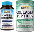 Bovine Collagen Peptides Powder and Choline Bitartrate