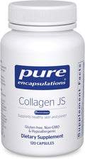 Pure Encapsulations Collagen JS - Skin &amp Joint Health* - 1000 mg Hydrolyzed Biocell Collagen - Gluten Free &amp Non-GMO - 120 Capsules