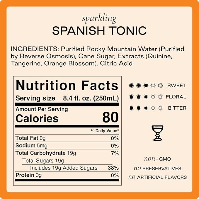 Strongwater Tonic Water Variety Pack (Pack of 12 8.4 Fl Oz Each) - Includes Nordic Tonic Indian &amp Spanish Tonic - Premium Craft Cocktail Mixers Sampler