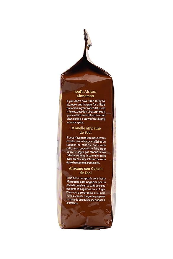 Coffee Fool's Decaf African Cinnamon (Coarse Grind)