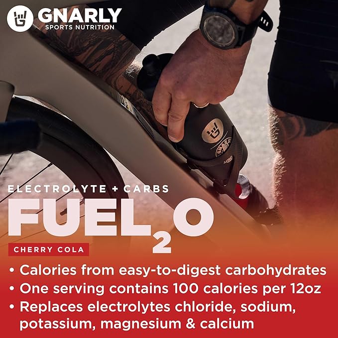 Gnarly Nutrition Collagen Pro Unflavored (15.87oz) Fuel2O Cherry Cola - (25 Serv) Bulk Bag (25.57oz)