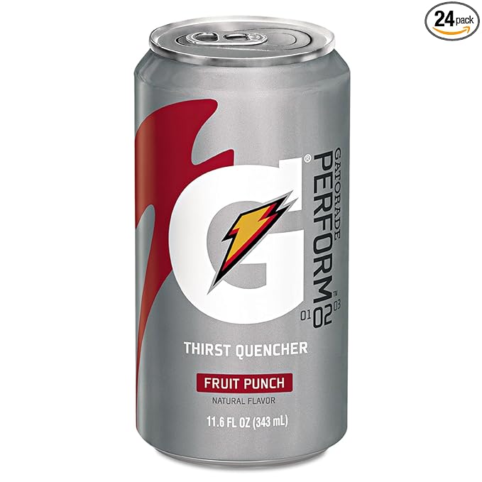 Gatorade 30903 Thirst Quencher Can Fruit Punch 11.6oz Can 24/Carton (GTD30903)