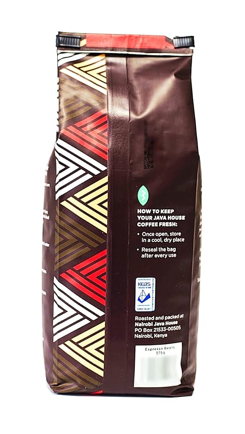 Kenya AA French Roast Whole Bean Coffee - Fair Trade Single Source With Verifiable Kenya Mark of Origin - Perfectly Hand Roasted Craft (13.23oz/375gms)