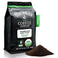 The Bean Organic Coffee Company Il Chicco (Traditional Italian Roast) Dark Roast Ground Coffee 16-Ounce BagCafé molido tostado organico