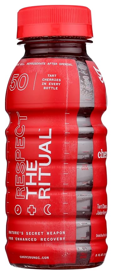 Cheribundi Energy Drink Cherry Juice 8 Ounce (Pack of 12)