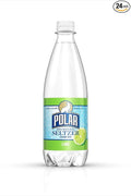 Polar Beverages Polar Seltzer Lime 20 Fluid Ounce (Pack of 24)