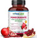 FineLand Pomegranate Extract 20:1 40% Ellagic Acid Standardized Antioxidant Supplement for Cellular &amp DNA Health 120 Veg Capsules 4-Month Supply