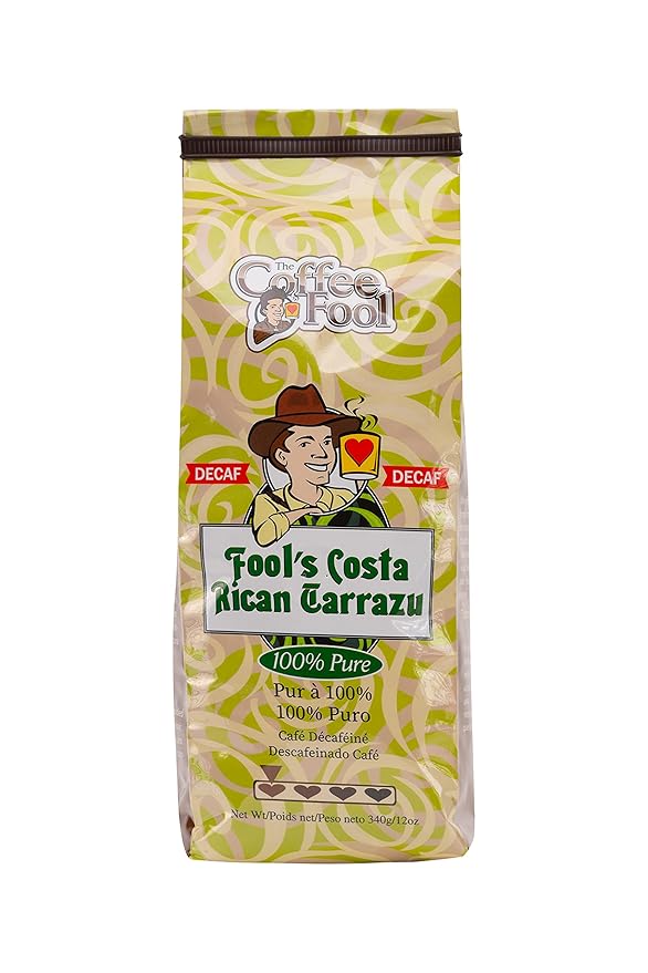 Coffee Fool's Decaf Costa Rican Tarrazu (Coarse Grind)