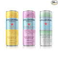 S.Pellegrino Essenza Variety Pack - Lemon Dark Morello Cherry Wild Strawberry11.15 Fl. Oz (Pack of 24)