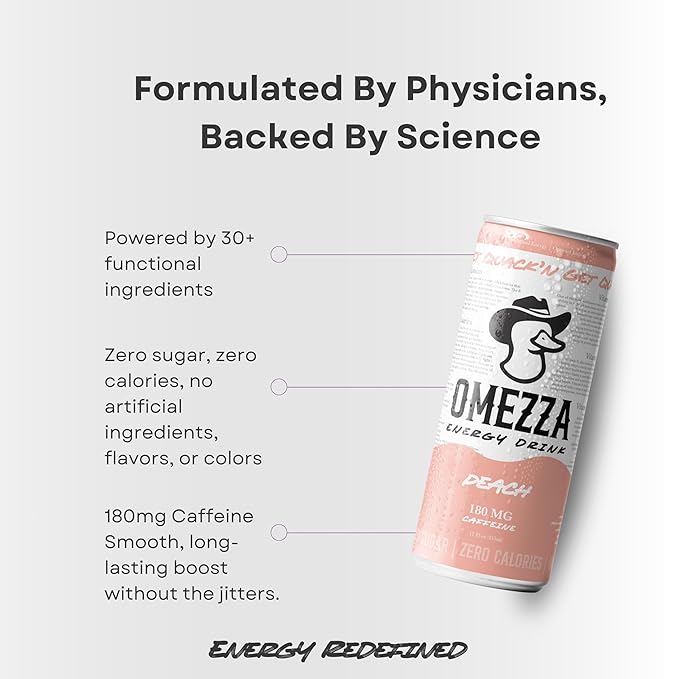 Omezza Energy Drink - 12ct Variety Pack